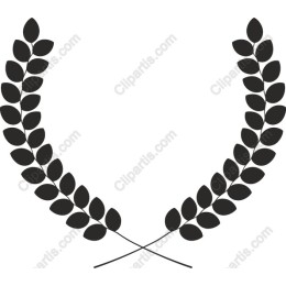 Elegant Laurel Wreath and