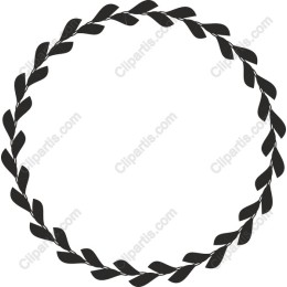 Elegant Circular Leaf Wreath