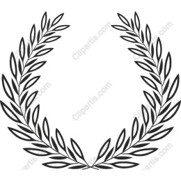Elegant Laurel Wreath