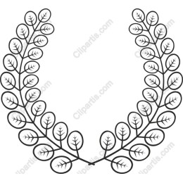 Elegant Leaf Wreath