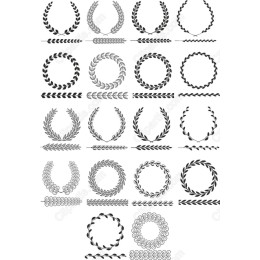  Leaf Wreath Collection