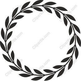 Elegant Laurel Wreath
