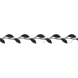 Elegant Black Leaf Vine