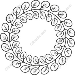 Delicate Leaf Wreath