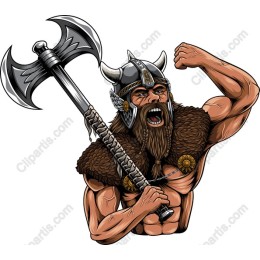 Fierce Viking Warrior