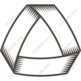 Triangular Prism Ribbon