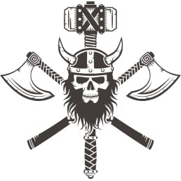 Viking Skull
