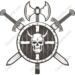 Fierce Skull Shield