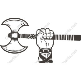 Fierce Double-Headed Axe
