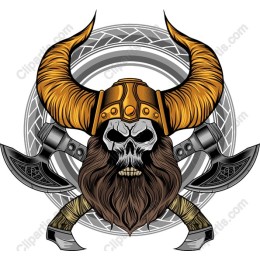 Viking Warrior Skull