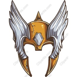 Majestic Winged Helmet