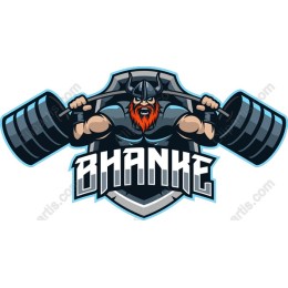 BhanKe Viking Weightlifter
