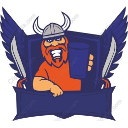 Fierce Viking Mascot
