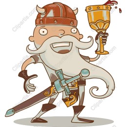 Jovial Viking Character