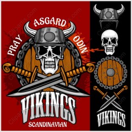 Viking Warrior Skull