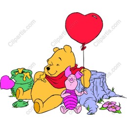 Charming Bear and Piglet