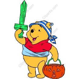 Playful Pirate Bear