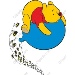 Whimsical Bear with Balloon
