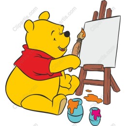 Adorable Bear Painting