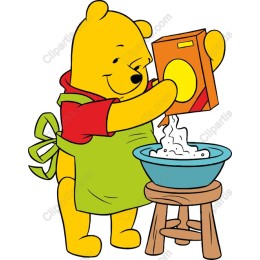 Cheerful Baking Bear