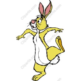 Playful Yellow Rabbit