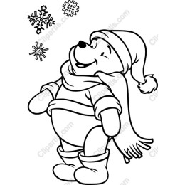 Winter Joyful Bear