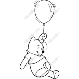 Charming Bear with Balloon