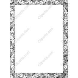 Intricate Floral Border