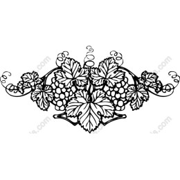 Vintage Grapevine Clipart