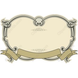 Elegant Vintage Frame in and