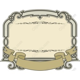 Vintage Ornate Frame - Elegant