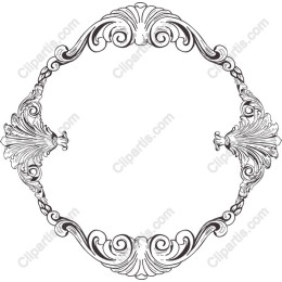 Vintage Ornate Frame