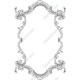 Vintage Ornate Frame