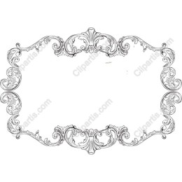 Ornate Decorative Frame