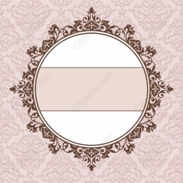 Elegant Ornament Frame