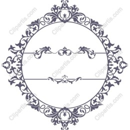 Vintage Ornamental Frame