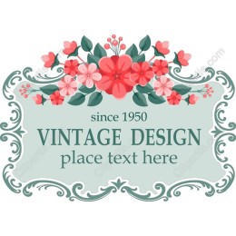 Charming Vintage Floral