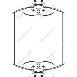 Elegantly Crafted Swirl Frame