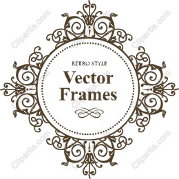 Retro Style Elegant Frames