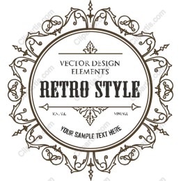 Retro Style Vintage