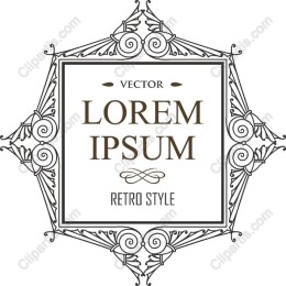 Retro Style Frame