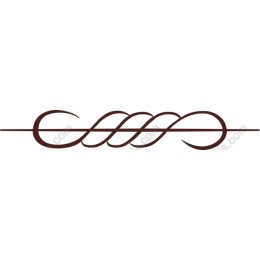 Elegant Ornamental Line Art