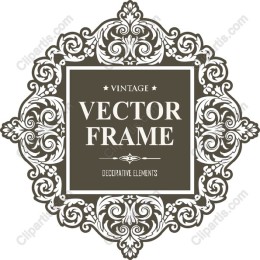 Vintage Frame - Ornate Decorative Element