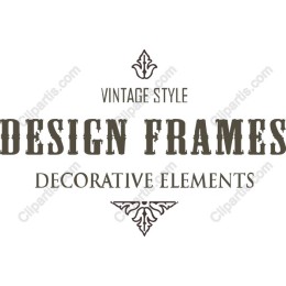 Vintage Style Frames