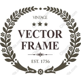 Vintage Floral Frame