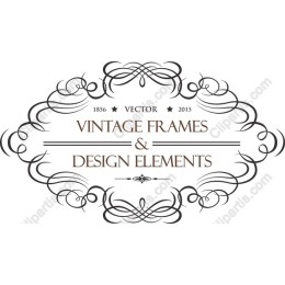 Vintage Frames & Elements Collection