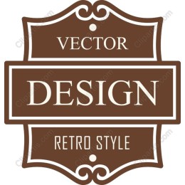 Retro Style Badge