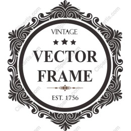 Vintage Frame 1756