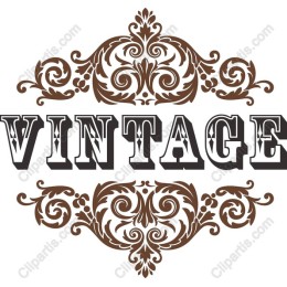Vintage Ornate Typography
