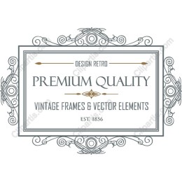 Vintage Frames & Elements Collection